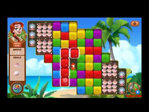 Lost Island Blast Adventure Level 370 NO BOOSTERS - A S GAMING