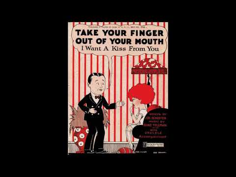 TAKE YOUR FINGER OUT OF YOUR MOUTH - Fred Rich's Dance orchestra