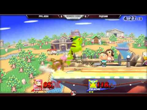 VS Weekly 8/4/16 - Winners Semis - WormyNugget (Diddy) vs. Esam (Pikachu) - Smash 4
