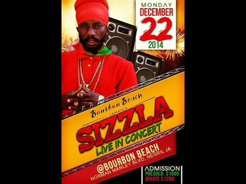 Sizzla Live At Bourbon Beach December 22, 2014