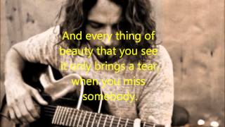 Chris Cornell - Wave Goodbye (Lyrics)
