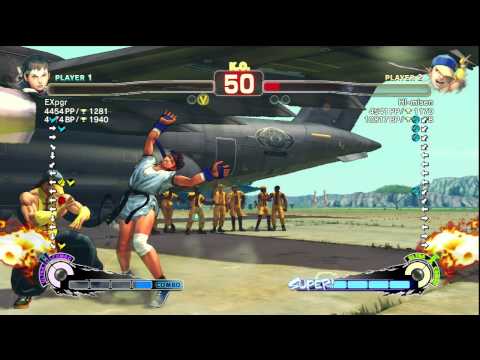 SSF4 AE Ver. 2012: EXpgr [Sakura] vs. HI-misen [Yun] - PSN Ranked Match