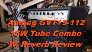 Video thumbnail for Ampeg GVT15-112 Review | the Blues Junior Beater by Zachariah Connor