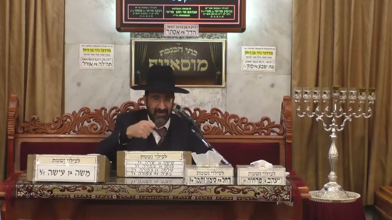 הרב אייל שרגא  •  פרשת מקץ תשפ'ה