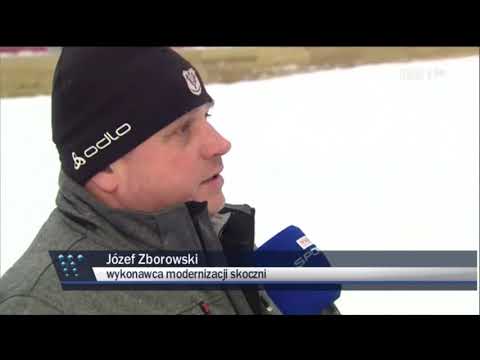 Przebudowana Wielka Krokiew czeka na Puchar Świata (23.01.2018)