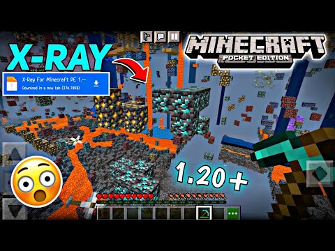 Insane X-Ray Pack for Minecraft PE 1.20!