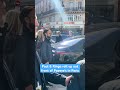 Paul & Ringo roll up out front of Popeye's in Paris #paulmccartney #ringostarr #thebeatles #popeyes