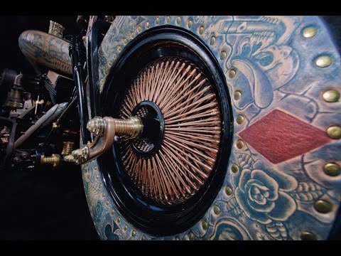 The Recidivist  - World's first tattooed motorcycle (promo)