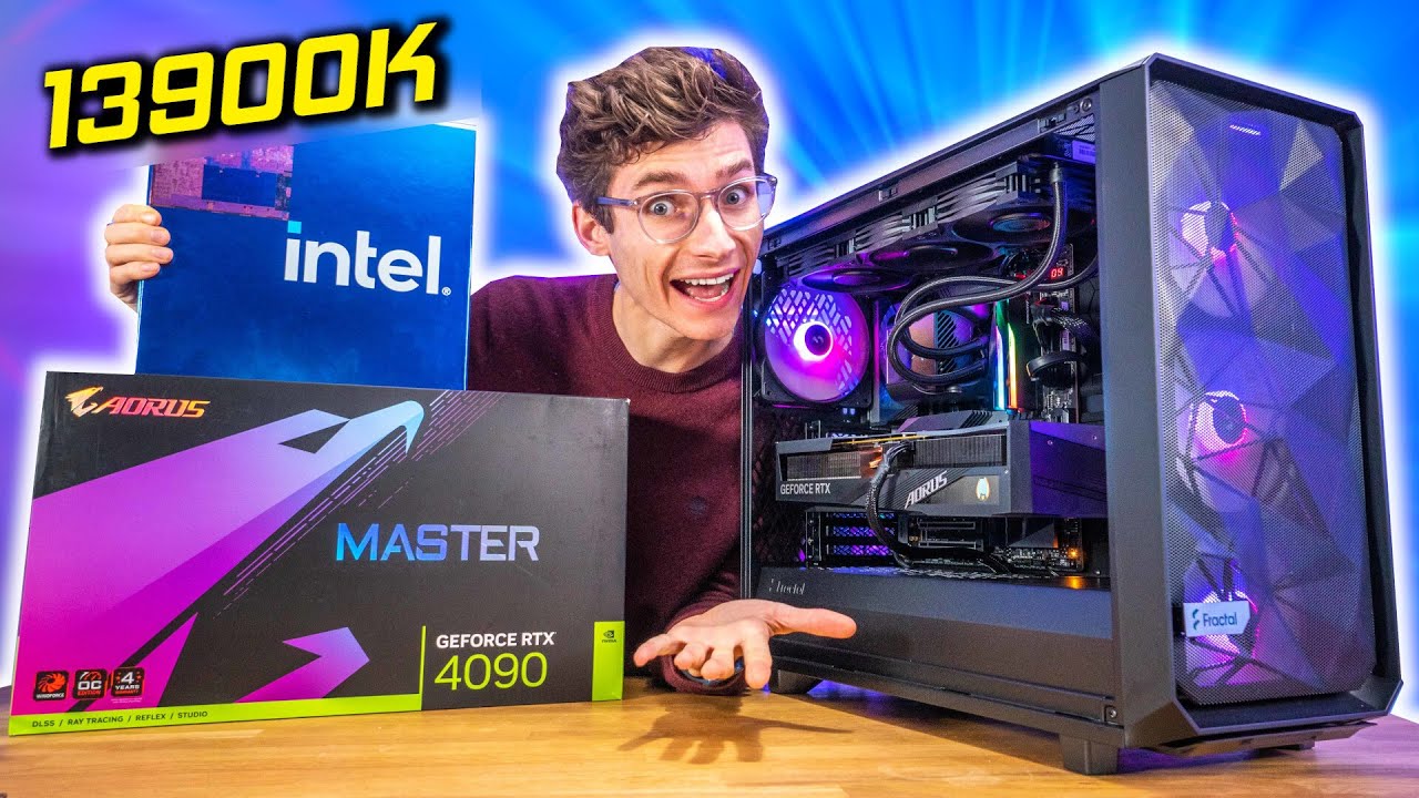 The MOST POWERFUL Gaming PC EVER?! RTX 4090, i9 13900K Gaming PC Build w/ Gameplay Benchmarks | AD