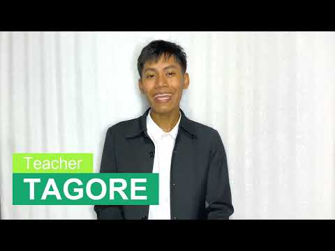Tagoreのプロフィール動画