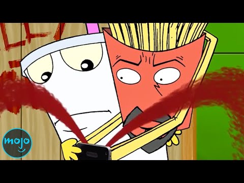 史上最黑暗的 10 個 Aqua Teen Hunger Force 爆笑時刻！ (Top 10 DARKEST Aqua Teen Hunger Force Moments Ever)