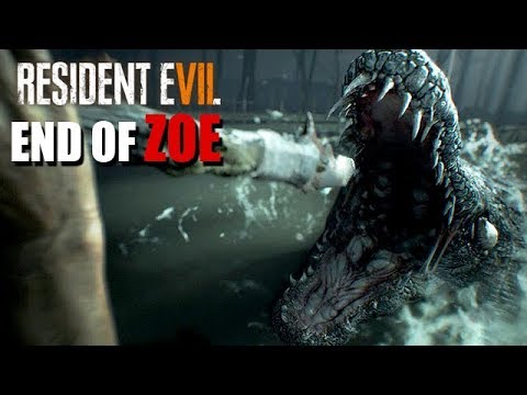Resident Evil 7 End of Zoe Gameplay German #02 - Zombie Alligatoren