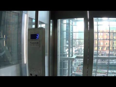 KONE Traction Glass Elevators @ Tabor Center in Denver, CO