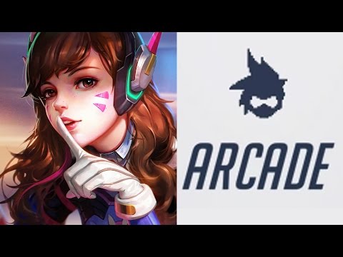 Overwatch Arcade Modes Gameplay! - 1v1 3v3 and 6v6 Mystery Heroes!