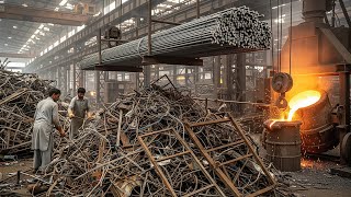 How millions of Tons Scrap Metal Recycling and convert into High Quali