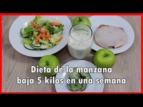 The apple diet helps you lose 5 kilos in a week