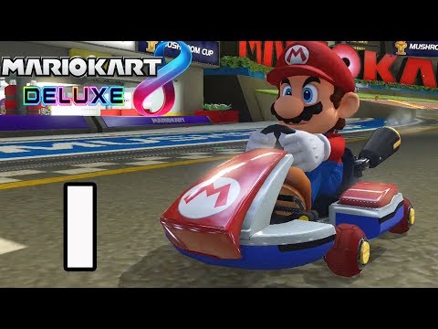 Mario Kart 8 Deluxe - Gameplay Walkthrough part 1 - Mario 50 cc Mushroom Cup(Nintendo Switch )