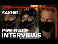 2020 Sakhir Grand Prix: Pre-Race Interviews