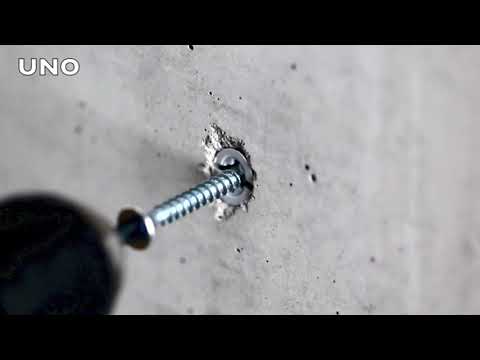 Coffret de 180 chevilles avec vis - en polypropylène - UNO RAWL