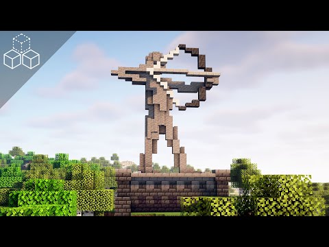 MegRae - How to Build an Archer Statue | Minecraft Tutorial