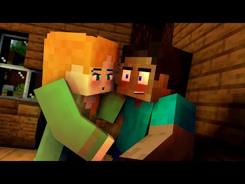 EPIC Minecraft Animation: Steve & Alex DESTROY BayuLiteraTure!