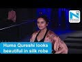 Huma Qureshi Looks Beautiful In Silk Robe Huma Qureshi Spotted At A Restaurant NYOOOZ TV