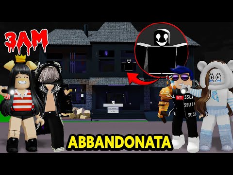 ESPLORIAMO UNA CASA ABBANDONATA E QUELLO CHE CI TROVIAMO CI HA SPAVENTATO SU BROOKHAVEN ROBLOX!
