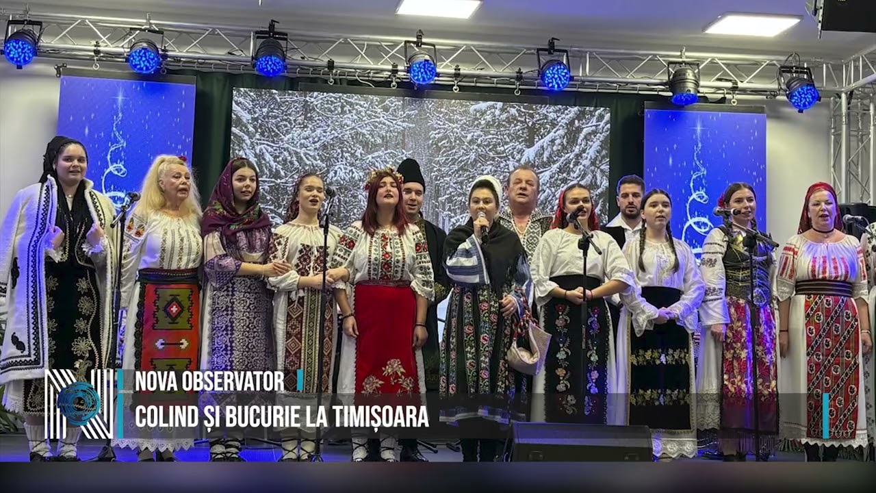 Colind și bucurie la Timișoara