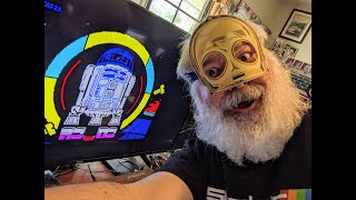 R2-D2 Played On ZX Spectrum Toastrack - retro Speccy fun day - C3PO Plays Too - Maybe Chewbacca Too