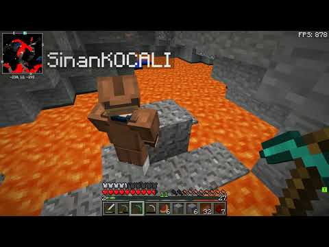 Sezon 9 Minecraft Modlu Survival Multi Bölüm 3 - Maden