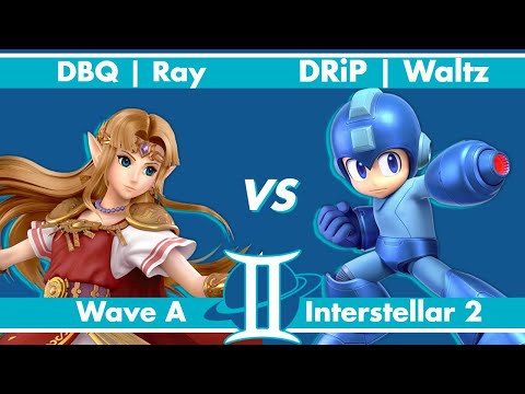 Interstellar 2: Wave A Pools - DBQ | Ray (Zelda) vs DRiP | Waltz (Mega Man)