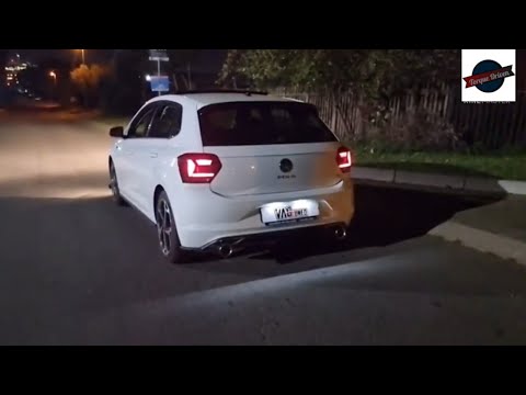 2022 Polo 1.0 TSi DOWNPIPE exhaust stage 2 with pops and bangs | spits flames