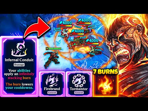 Brand, but I have 7 infinite stacking burns | Aram Mayhem