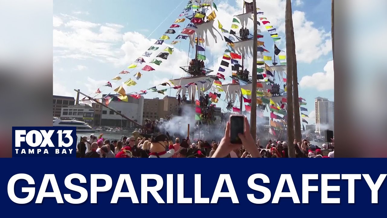 Tampa police on Gasparilla safety