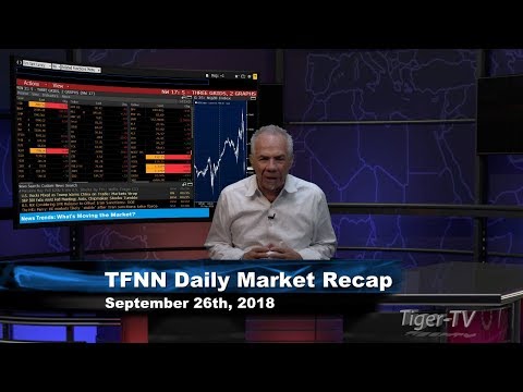 September 26th Daily Market Recap with Tom O'Brien on TFNN