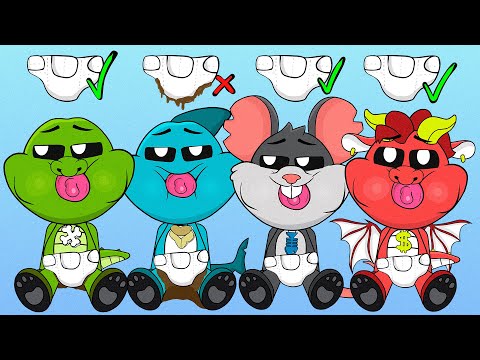 EPIC COLLECTION 💣 PART 2💣 SPRUNKI and Nightamre Critters (Poppy Playtime chapter 4) (Animation)