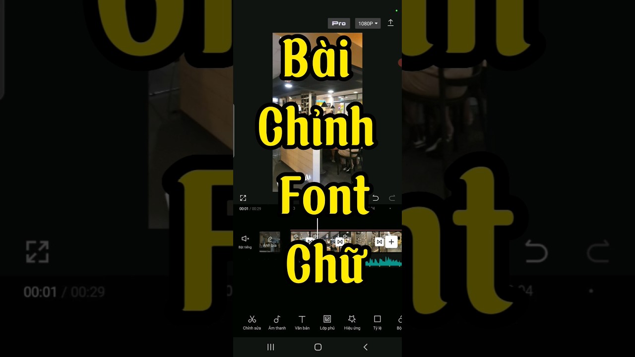 HVTQ Vlog Tutorial Edit Capcut ' Bài Chỉnh FONT Chữ ' #edit #capcut