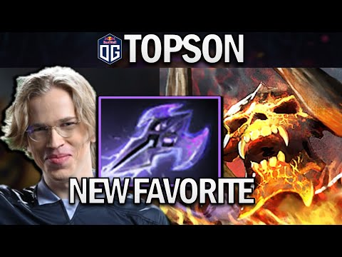 OG.TOPSON CLINKZ WITH MAGE SLAYER - DOTA 2 7.28 GAMEPLAY