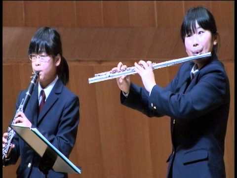 こども学科 木管５重奏 ６つの協奏曲４よりⅠ・Ⅲ ボワモルティエ
