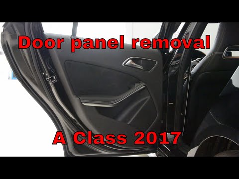 Mercedes A Class Door panel removal