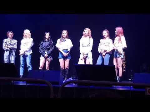 190322 Ending Ment - Dreamcatcher in Singapore Concert(드림캐쳐)