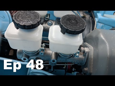 1 inch Wilwood Big Brake Master Cylinder Install - Datsun 240z Build - Ep 48 - Panchos Garage