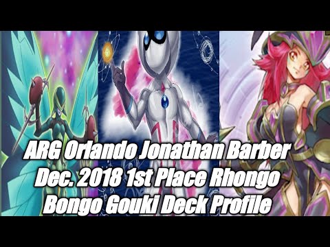 ARG Orlando DEC. 2018 1st Place Jonathan Barber Rhongo Bongo Gouki Deck Profile+ COMBO TUTORIAL