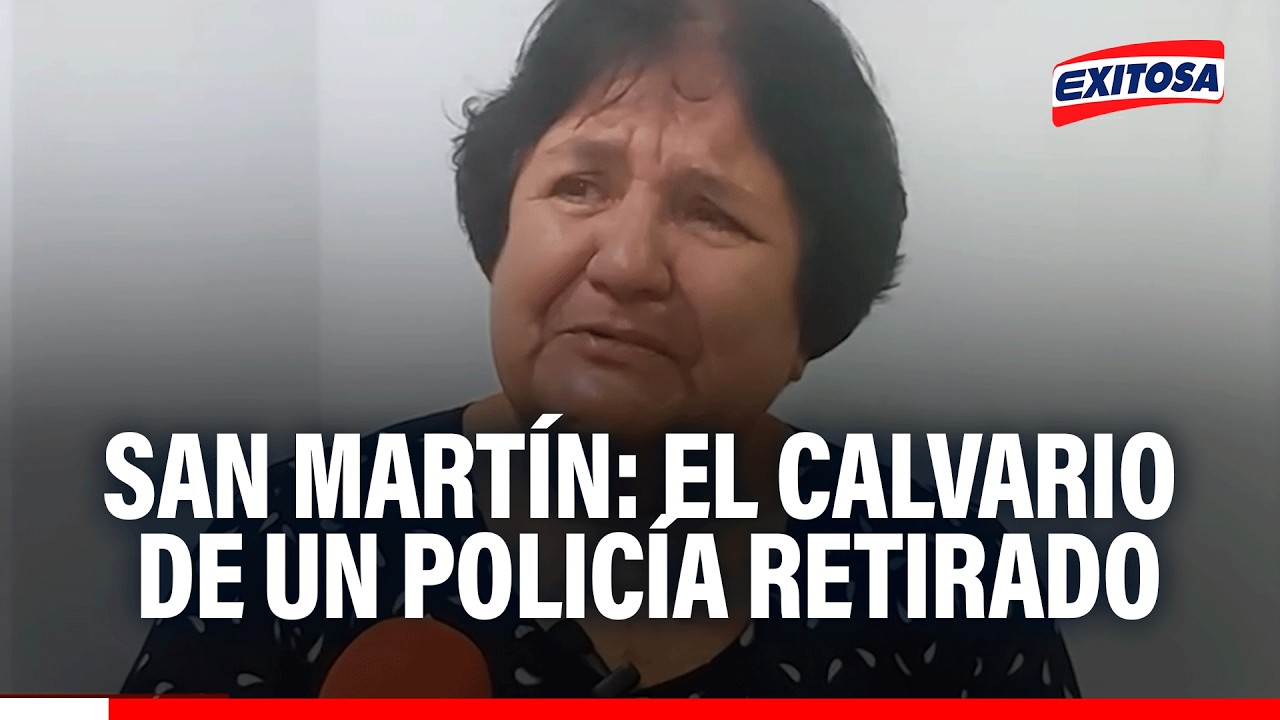 🔴🔵 San Martín: postrado y con dolor en el alma, el silencioso calvario de un policía retirado
