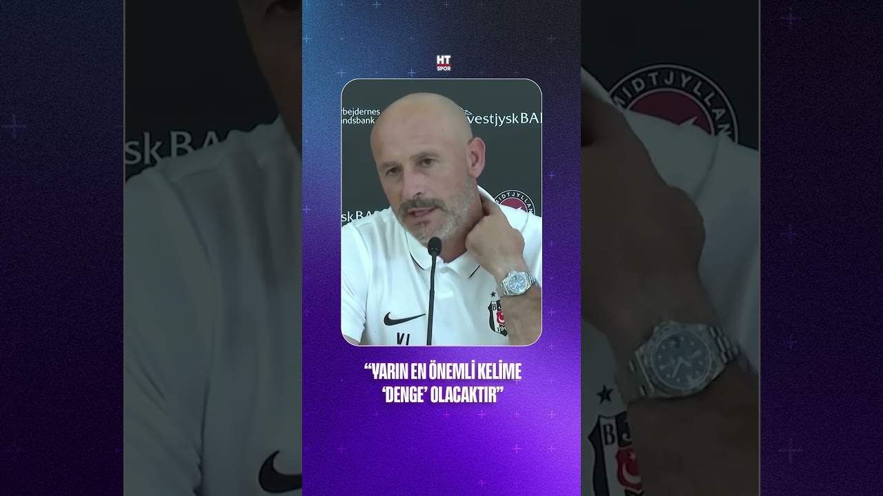 Vincenzo Italiano: Maçı kafamda oynadığımda hep kaliteli ve yürekli oynayan bir Beşiktaş hayal ettim