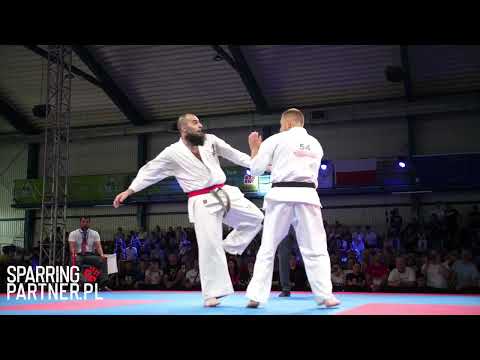 Alejandro Navarro vs Gabriel Bożek Man -90kg European Karate Kyokushin Championships