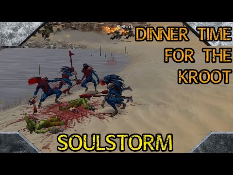 Warhammer 40,000: Dawn of War Soulstorm 1 vs 1 Orks vs The Tau Empire