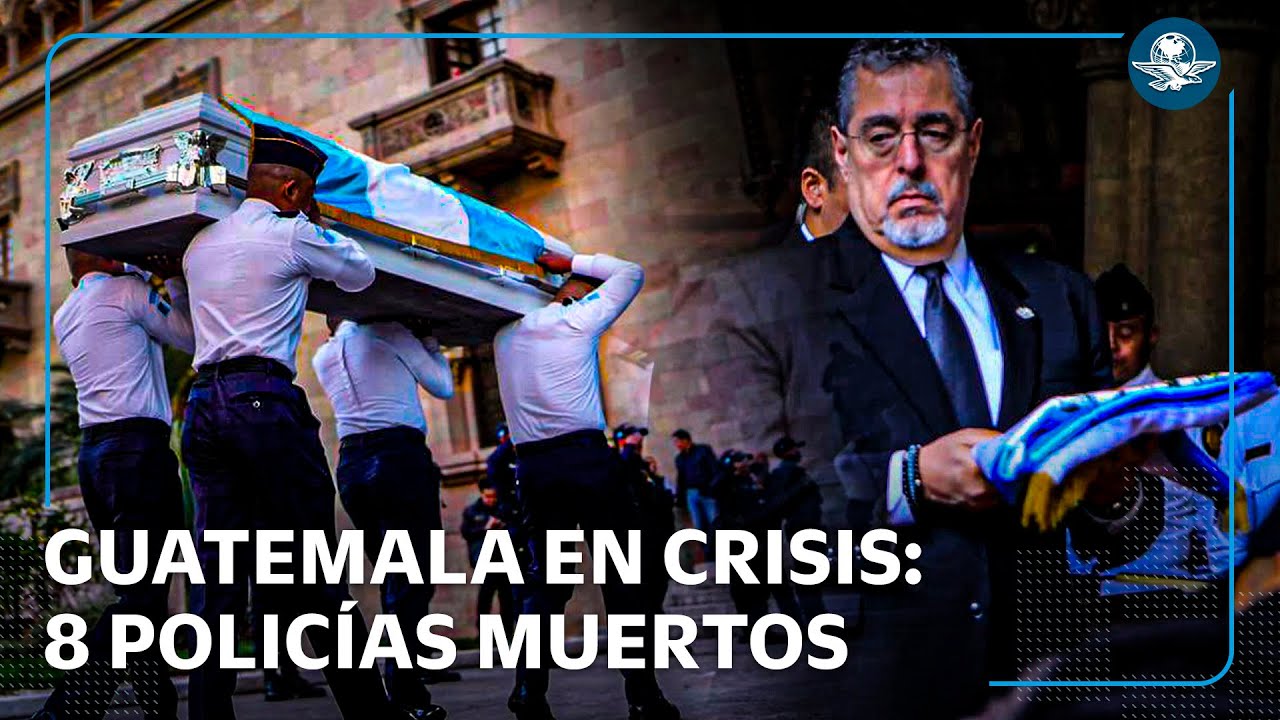 Guatemala bajo estado de sitio luego de motines y asesinatos de policías