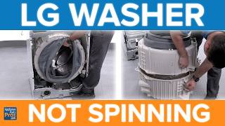 LG Washer Tub Bearing Going Bad? Fix It Yourself and Save Hundreds