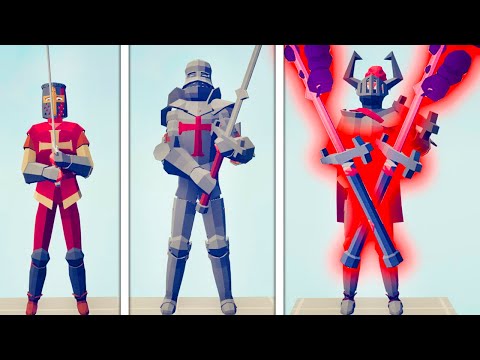 EVOLUTION OF SUPER SQUIRE | TABS Totally Accurate Battle Simulator